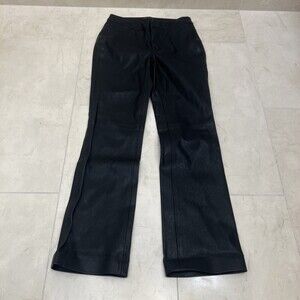 NWOT Urban Outfitters Sz 26 Black Pants Faux Leather Bootcut